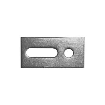202x Würth Adapterplaat RVS A2 80x30mm, Ophalen, Nieuw