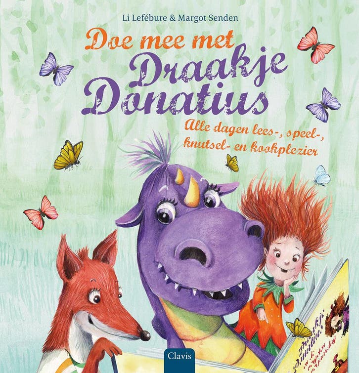 Boek: Doe mee met draakje Donatius - (als nieuw), Boeken, Overige Boeken, Zo goed als nieuw, Verzenden