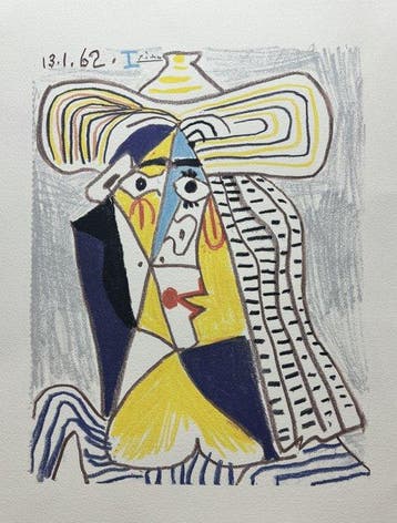 Pablo Picasso (1881-1973) - Homme au chapeau