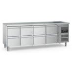 Ecofrost Koelwerkbank 8 Laden | 553 liter | +2/+8°C | RVS |, Ophalen of Verzenden, Nieuw