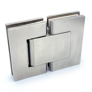 Santos hydraulisch glas/glas 180° dubbelwerkend scharnier -, Ophalen of Verzenden, Nieuw
