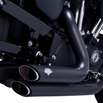 Vance & Hines HD Sportster 04-13 Shortshots Staggered Full, Ophalen of Verzenden, Nieuw