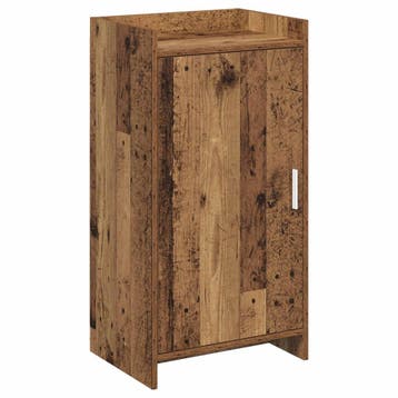 vidaXL Schoenenkast met opslag Oud hout 48 x 36 x 92 cm, Verzenden, Nieuw