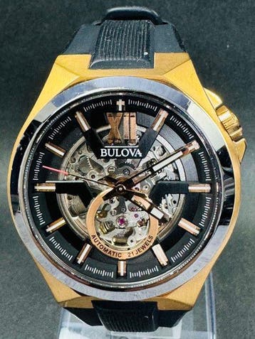 Bulova - Maquina Skeleton - Zonder minimumprijs - 98A177 -, Nieuw