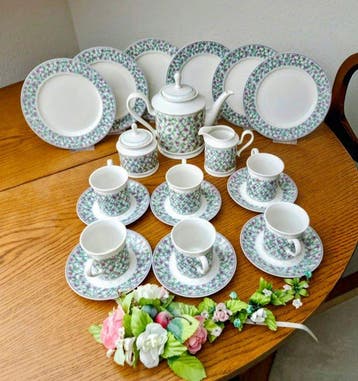 Rosenthal - Form 2000 „Rosengitter“ – 21-teiliges