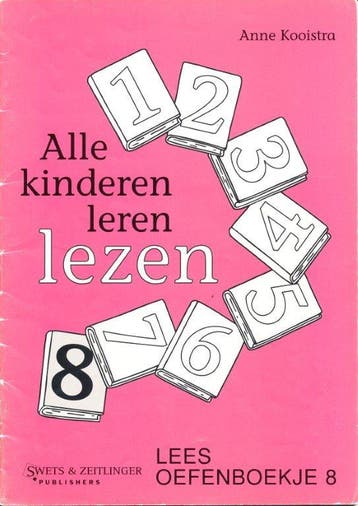 Alle Kinderen Leren Lezen lees/oefenboekje 8 (per stuk), Verzenden, Nieuw