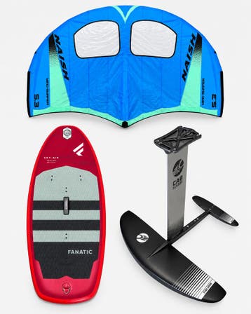 Fanatic Sky Air Premium 5’10 150L + Cabrinha X1600 Foil + Na, Ophalen of Verzenden, Nieuw