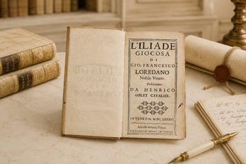 Francesco Loredano - Iliade giocosa - 1686