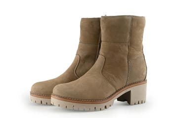 Ayana Enkellaarzen in maat 41 Beige, Verzenden, Beige, Lage of Enkellaarzen, Zo goed als nieuw