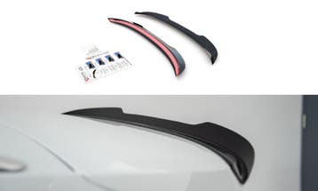 Spoiler cap Skoda Octavia 4 Maxton Design glans zwart, Ophalen of Verzenden, Nieuw