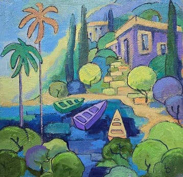 Olena Leshukova (1968) - NO RESERVE - Sueño Mediterráneo