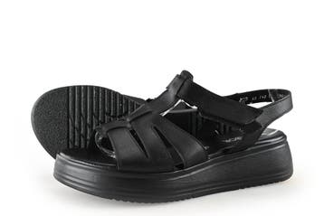 Gabor Sandalen in maat 40½ Zwart, Verzenden, Zwart, Gabor, Sandalen of Muiltjes