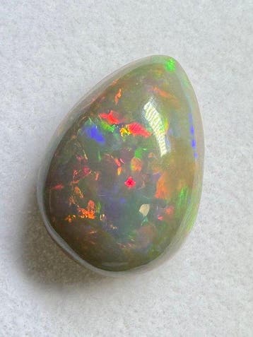TOPKWALITEIT!!! AAA - Grijze opaal uit Ethiopië - 15,80ct