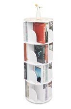 Draaibare Boekenkast 4 Lagen – 360° Roterende Kast Wit, Verzenden, Nieuw