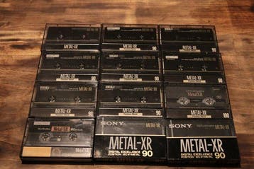 Sony - Metal-XR 90 (Type IV Metaalpositie-tape) Lege, Nieuw