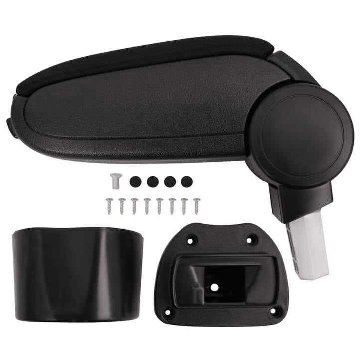 vidaXL Armsteun 14,5x31,5x(30-48) cm ABS zwart, Auto-onderdelen, Interieur en Bekleding, Nieuw, Verzenden