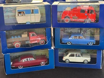 Atlas 1:43 - Modelbouwdoos (6) - Collection En voiture, Nieuw
