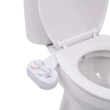 WC Douche Bidet - Messing Adapter | Tweedekansje | OP=OP, Ophalen of Verzenden, Zo goed als nieuw, Chroom, Toilet