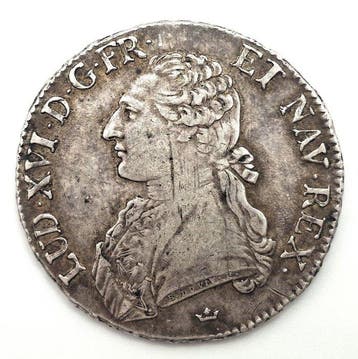Frankrijk. Louis XVI (1774-1792). Ecu 1788-M, Toulouse, Postzegels en Munten, Munten | Europa | Niet-Euromunten