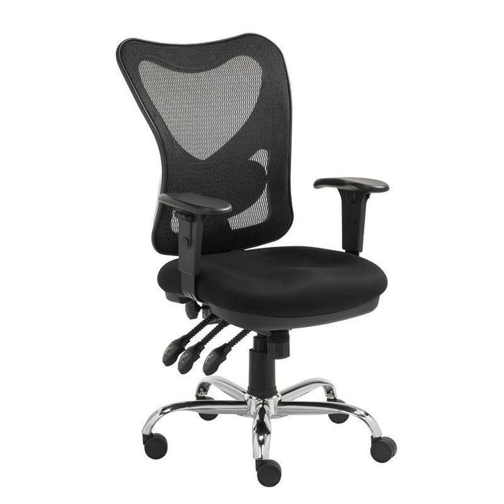Bureaustoel Mira, Huis en Inrichting, Bureaustoelen, Bureaustoel, Zwart, Nieuw
