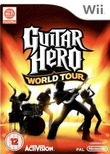Guitar Hero: World Tour [Wii], Ophalen of Verzenden, Zo goed als nieuw