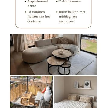 Appartement in Breda gevonden voor €1207,- pm, Huizen en Kamers, Huizen te huur, Noord-Brabant, Direct bij eigenaar, Breda, Appartement