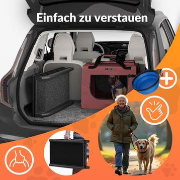 Hondenhelling auto Zwart 156x40x16cm opvouwbaar (Huisdieren), Verzenden, Nieuw