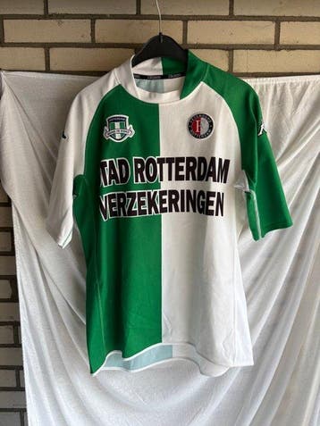 Feyenoord Rotterdam Kappa Groen-Wit Shirt – Stad Rotterdam, Nieuw