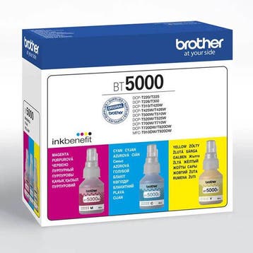 Brother BT5000CLVAL multipack 3 kleuren Inktcartridge, Verzenden, Nieuw, Brother