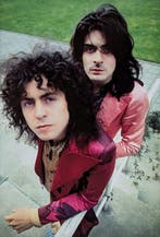 Gijsbert Hanekroot - Marc Bolan and Mickey Finn, T-Rex,, Antiek en Kunst