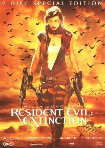Resident Evil Extinction 2-disc steelbook editie (dvd, Ophalen of Verzenden, Zo goed als nieuw