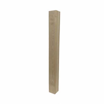Bar tafelpoot 1200x120mm beukenhout, Huis en Inrichting, Ophalen of Verzenden, Nieuw, Overige houtsoorten