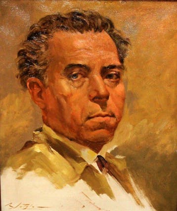 Rafael Jutglat Pujol (1889-1961) - Autoretrato del artista