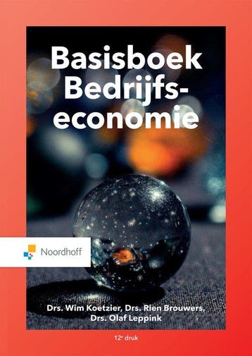 9789001738228 Basisboek bedrijfseconomie | Tweedehands, Boeken, Verzenden, Zo goed als nieuw, M.P. Brouwers