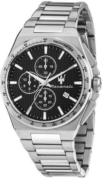 Maserati R8873653004 Velocità Slim chronograaf horloge 41 mm, Overige merken, Staal, Verzenden, Polshorloge