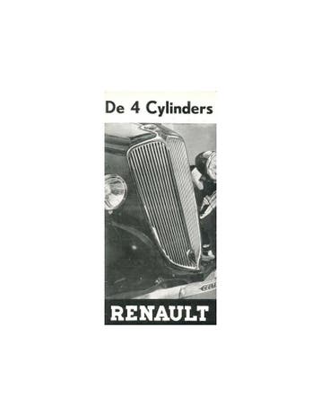 1936 RENAULT PROGRAMMA BROCHURE NEDERLANDS, Nieuw, Renault, Author