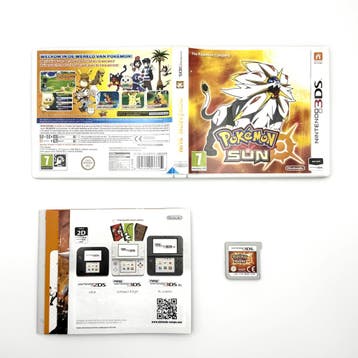Pokémon Sun - Nintendo 3DS - PAL HOL - CIB, Ophalen of Verzenden, Zo goed als nieuw