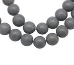10 x  edelsteen kraal van  Mashan Jade Grey 6mm (Kralen), Ophalen of Verzenden, Nieuw, Kraal