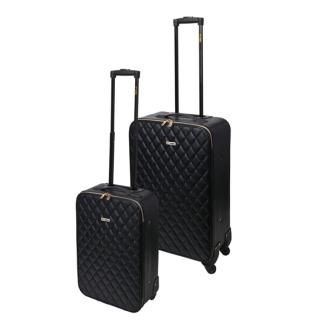 Kofferset | ProWorld | 2-delig (Hand- en ruimbagage, Zwart), Verzenden, Nieuw