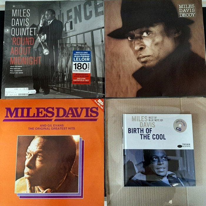 Miles Davis - Jazz Images (LP) - Decoy (First Press LP) -, Cd's en Dvd's, Vinyl Singles