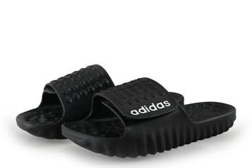 Adidas Slippers in maat 42 Zwart, Slippers, Zwart, Zo goed als nieuw, Verzenden
