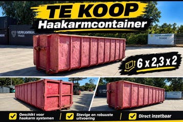 Haakarm container 20 kuub