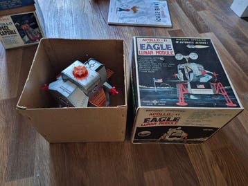 DSK - Blikken speelgoed - Battery Operated Apollo II