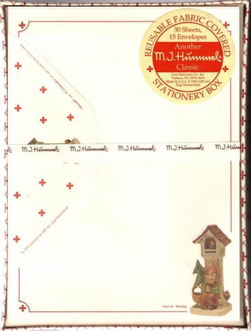 Hummel H101 Stationery Set – 30 Vellen Briefpapier en 15 Env, Hobby en Vrije tijd, Verzenden, Nieuw