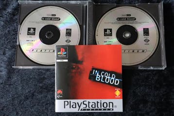 In Cold Blood Playstation 1 PS1 Platinum no front cover, Verzenden, Nieuw