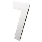 Deurbeslag | Huisnummer 7 | Intersteel | 50 cm, Verzenden, Nieuw