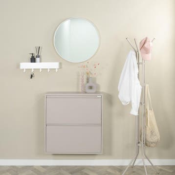 Spinder Design Billy 2 schoenenkast - silky taupe, Verzenden, Nieuw