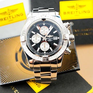Breitling - Super Avenger II Full Set - A13371 - Heren -, Nieuw