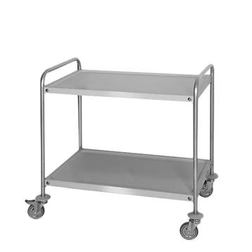 GGM Gastro | Serveerwagen - 1000x500mm - met 2 bladen |, Verzenden