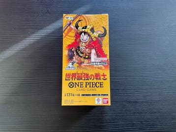 OP17 Booster Box (JP) – The Worlds Strongest Warriors, Ophalen of Verzenden, Nieuw, Boosterbox